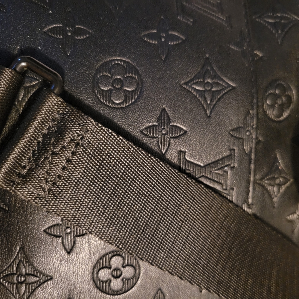 Black Monogram Crossbody